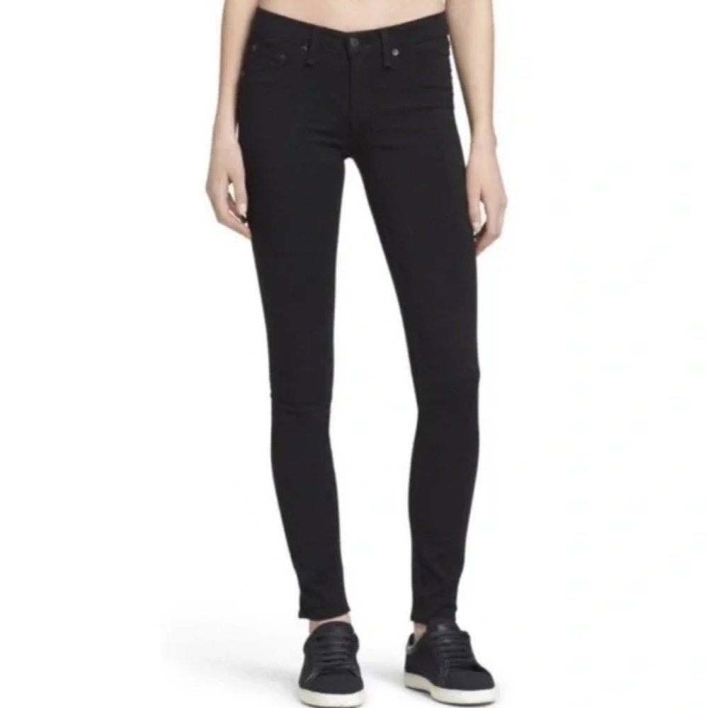 Rag & Bone Black Plush Legging Jeans SIZE 25